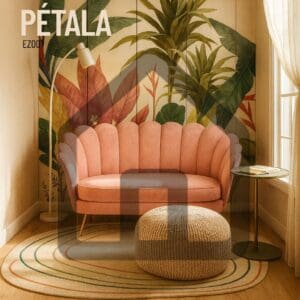 PÉTALA (EZ001)  Estilo: Contemporâneo  3,5m²