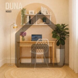 DUNA (HO001)  Estilo: Escandinavo/  Contemporâneo  3,5m²