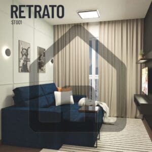RETRATO (ST001)  Estilo: Industrial  5,5m²