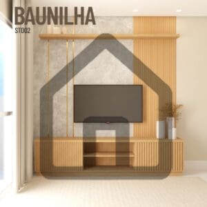 BAUNILHA (ST002)  Estilo: Moderno  2,4m