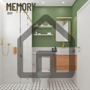 MEMORY (B001)  Estilo: Retrô/Moderno  2,6m²