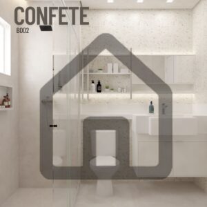 CONFETE (B002)  Estilo: Moderno  3,4m²