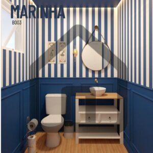 MARINHA (B003)  Estilo: Moderno  1,92m²