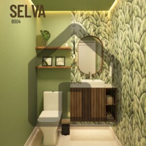 SELVA (B004)  Estilo: Moderno/Tropical  1,80m²